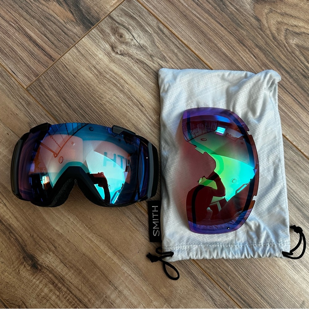 Smith I/O goggle + extra lens/bag